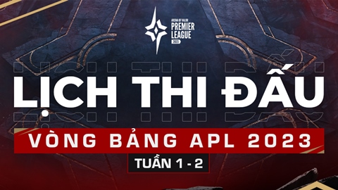Lịch thi đấu vòng bảng APL 2023: Saigon Phantom, V Gaming và HEAVY sẵn sàng chinh phục thế giới